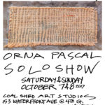 Evidence of the Hand; Orna Pascal Solo Show