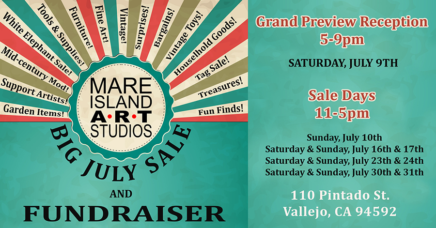 Big July Sale and Fundraiser - Grand Preview Reception