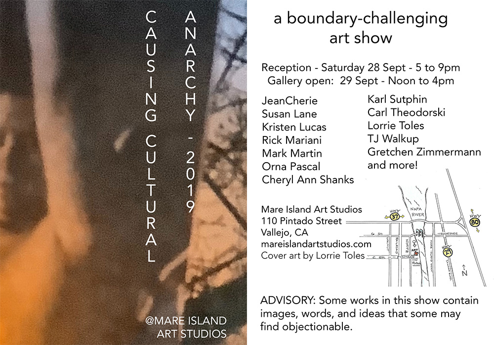 Causing Cultural Anarchy | a boundary challenging art show