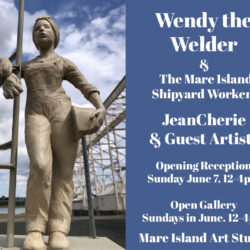 Wendy The Welder & The Mare Island Shipyard Workers - JeanCherie