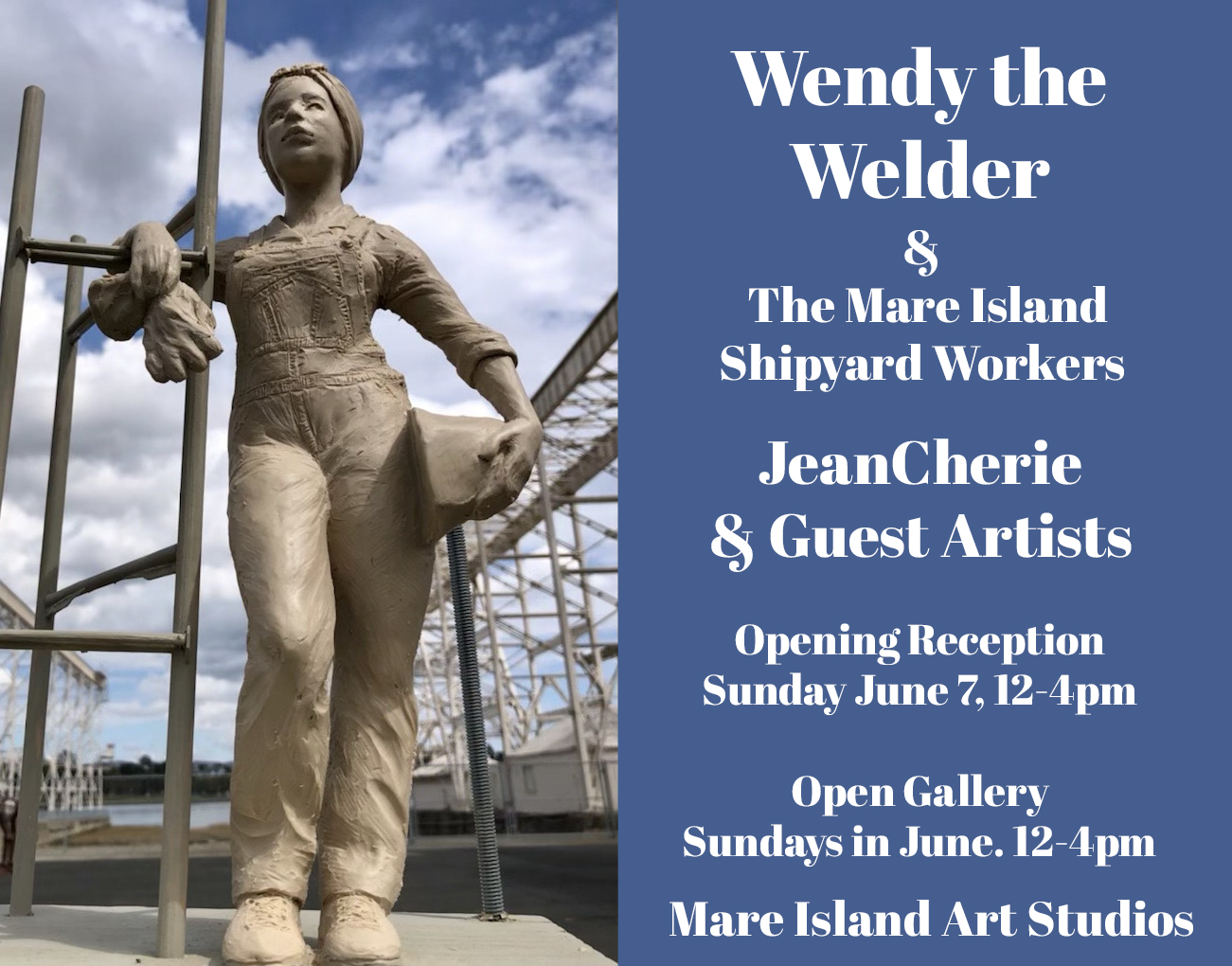 Wendy The Welder & The Mare Island Shipyard Workers - JeanCherie